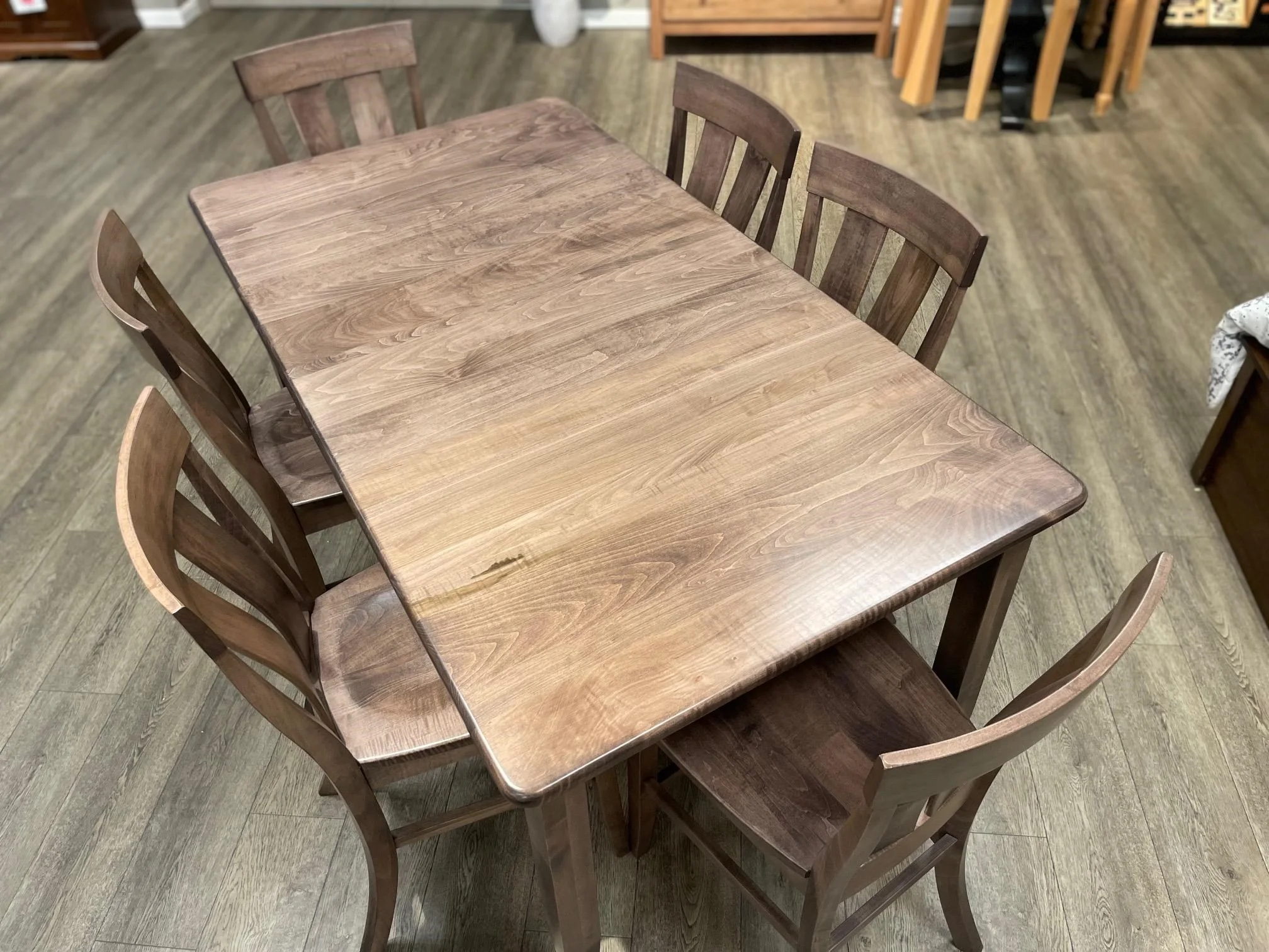 Daniel's Amish Counter Height Tables 12020014207700 7PC Counter Height